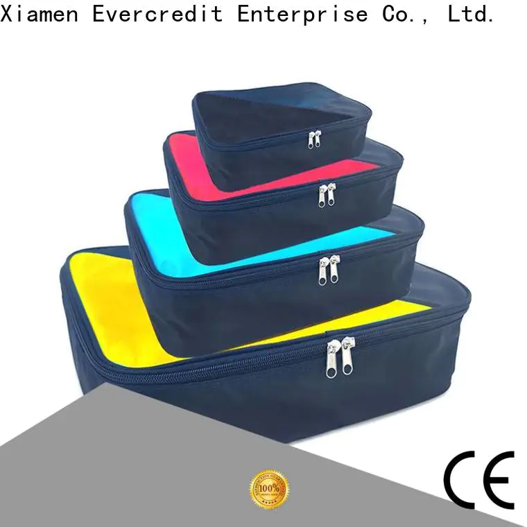 Evercredit foldable best travel packing cubes manufacturer wholesale