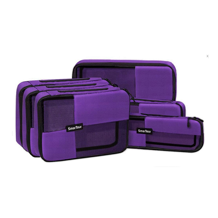 Travel Packing Cubes Lightweight 6 PCS Suitcase Organizers