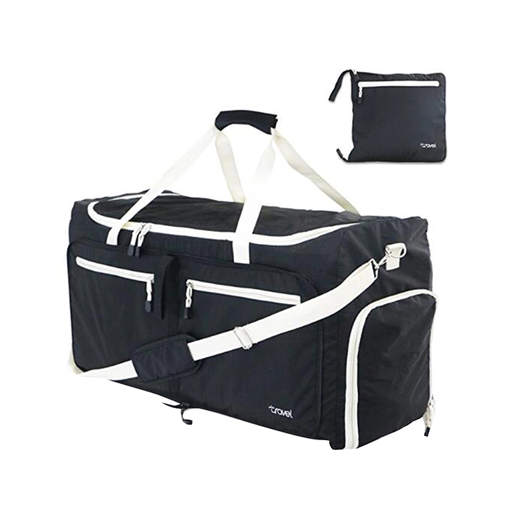 Nylon 85L Foldable Travel Duffel Bag Sports Gym Bags