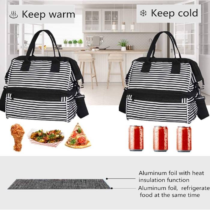 Oem Adult Lunch Boxes For Men Heavy Duty Insulated Freezable Lunch Bags...